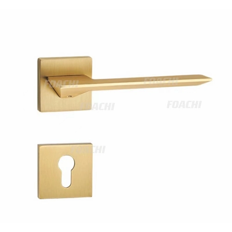 Функциональная ручка двери ISO9001 с отделкой Satin Brass для открывающихся элементов кузова