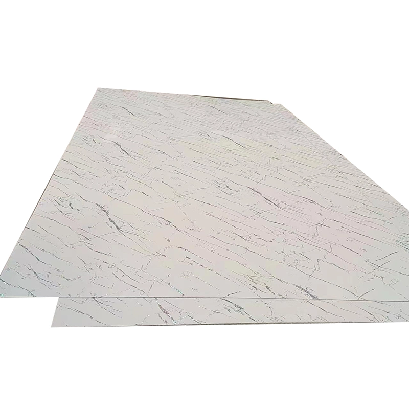 Fire-Retardant 2.5mm 2.8mm 3mm Thickness PVC UV Marble Sheet for Middle East