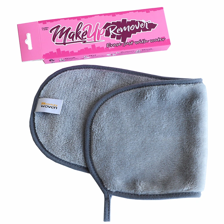 Microfiber Face Cloth 100% Double Sided Microfiber Printed Makeup Remover Microfiber Cloth