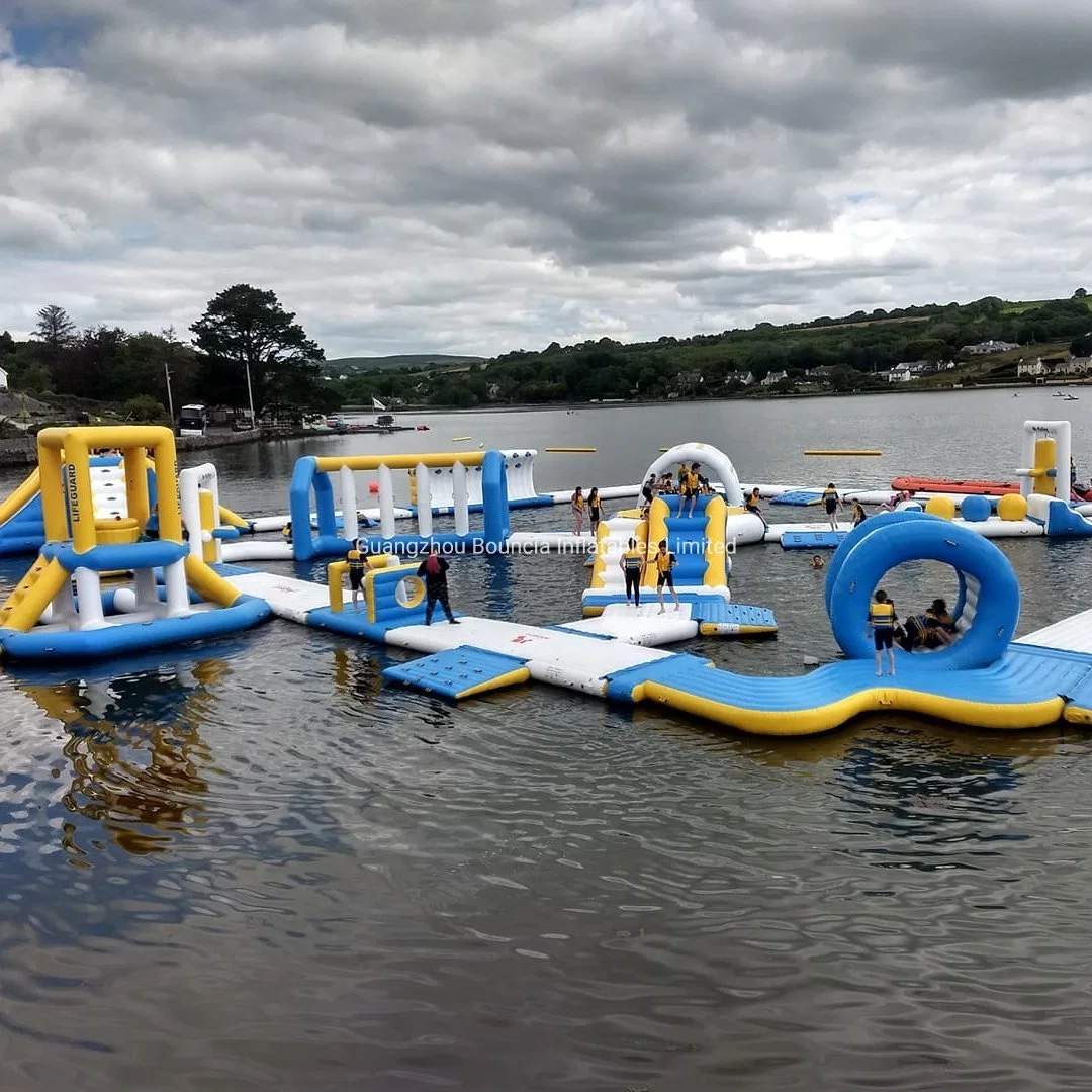 165 People Floating Inflatable Water Games Aqua Park Inflatable Obstacle Water Park