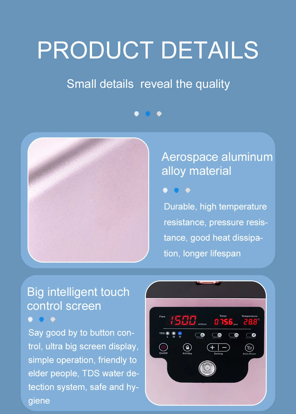 Nouvelle utilisation à domicile machine d'inhalation Oxyhydrogène Generador de Hidrogeno portable Générateur de gaz hydrogène machine d'inhalation d'hydrogène