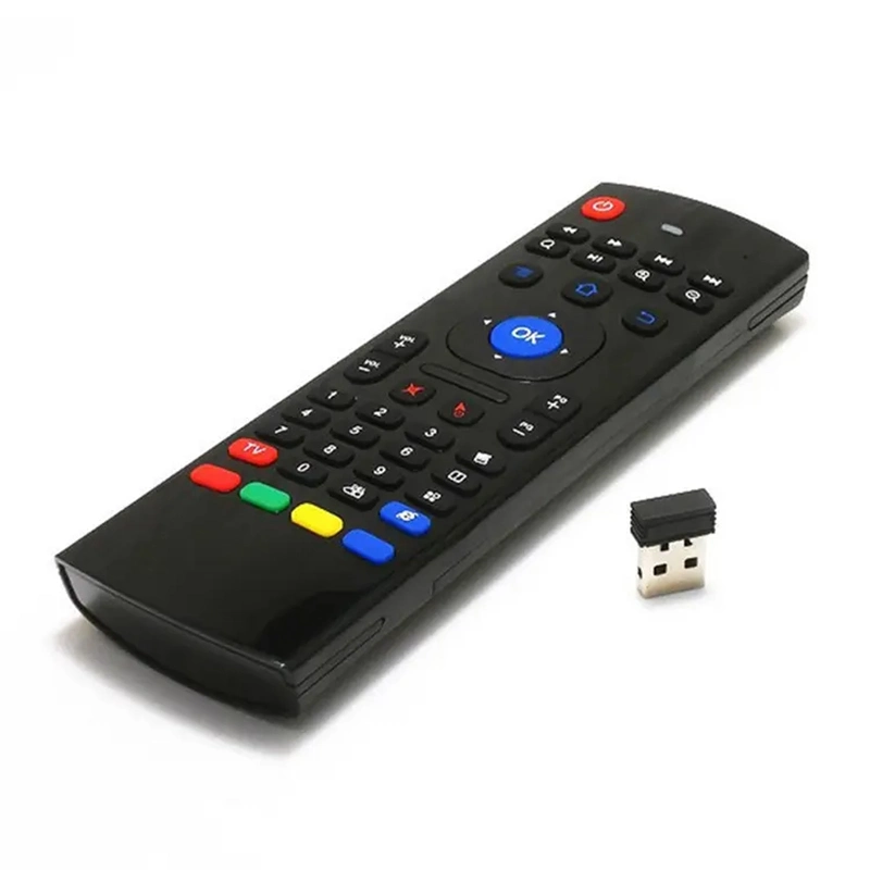 Air Mouse Smart Remote Control 2,4G RF Wireless Keyboard mit Hintergrundbeleuchtung Mit Sprachmikrofon für Android TV Box