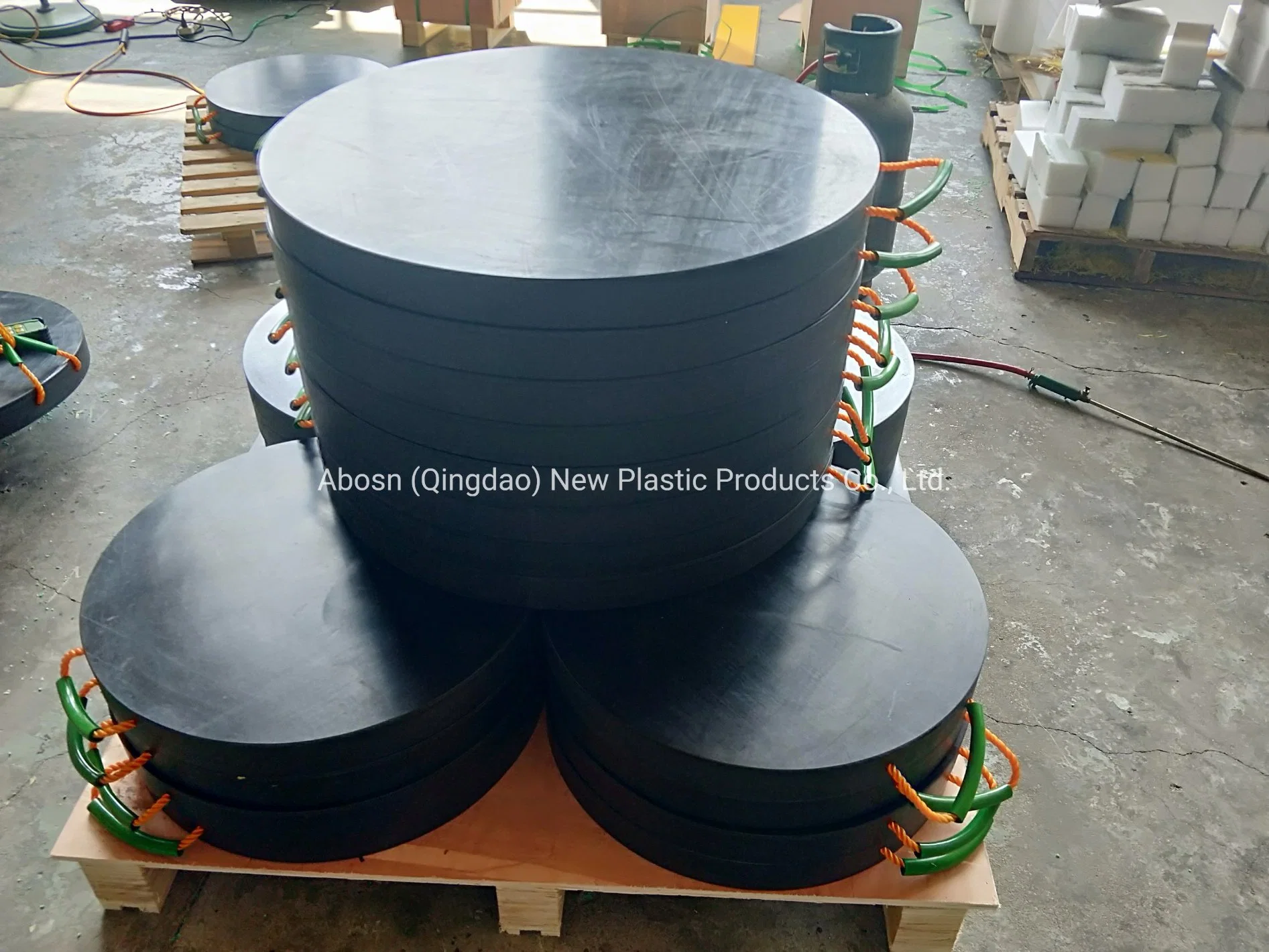 Pás de suporte para camiões UHMWPE, plástico de resistência a impactos UHMWPE