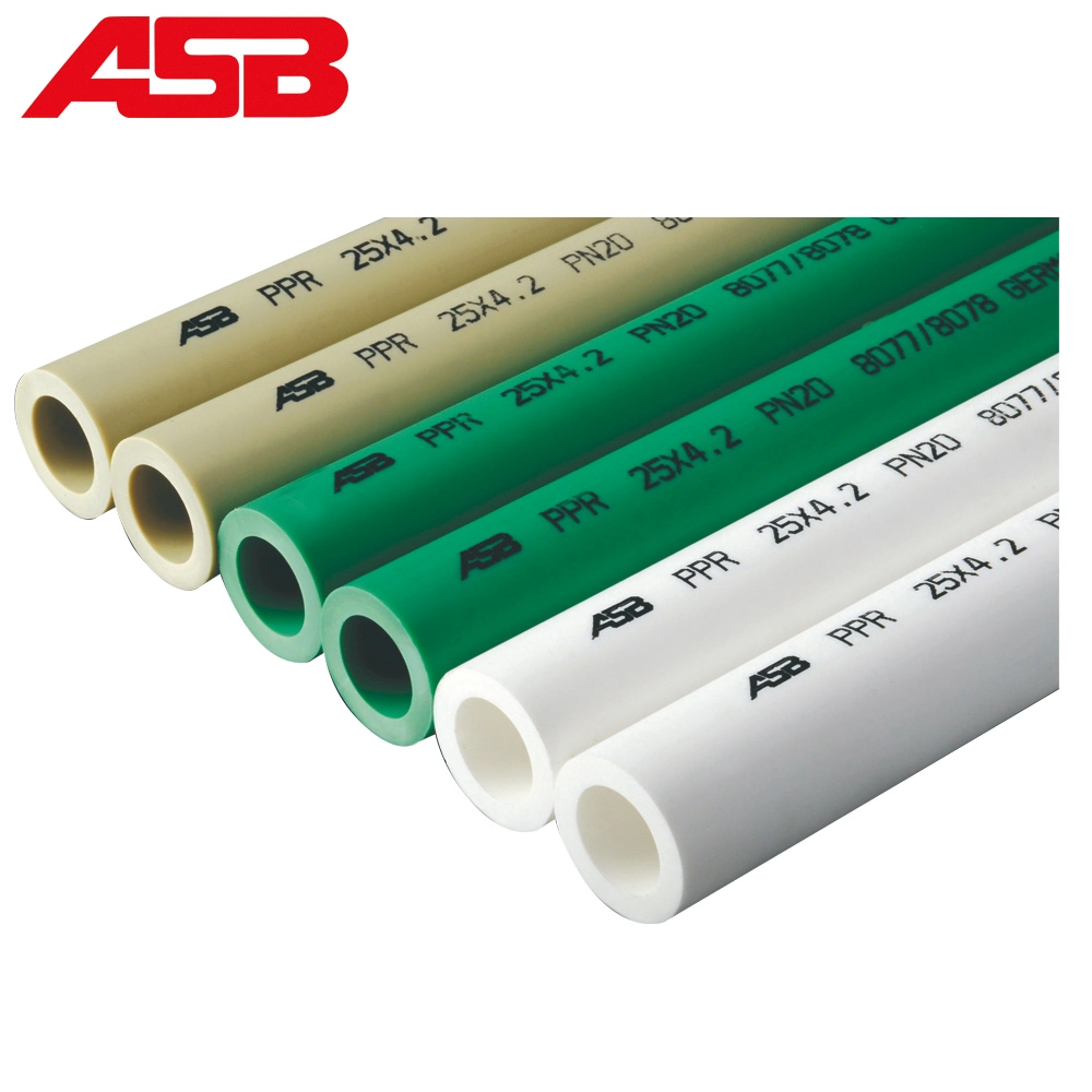 Hygiene Easy Installation Asb/OEM Cartons by Sea or Air Coupling PPR UV Coated Pipe