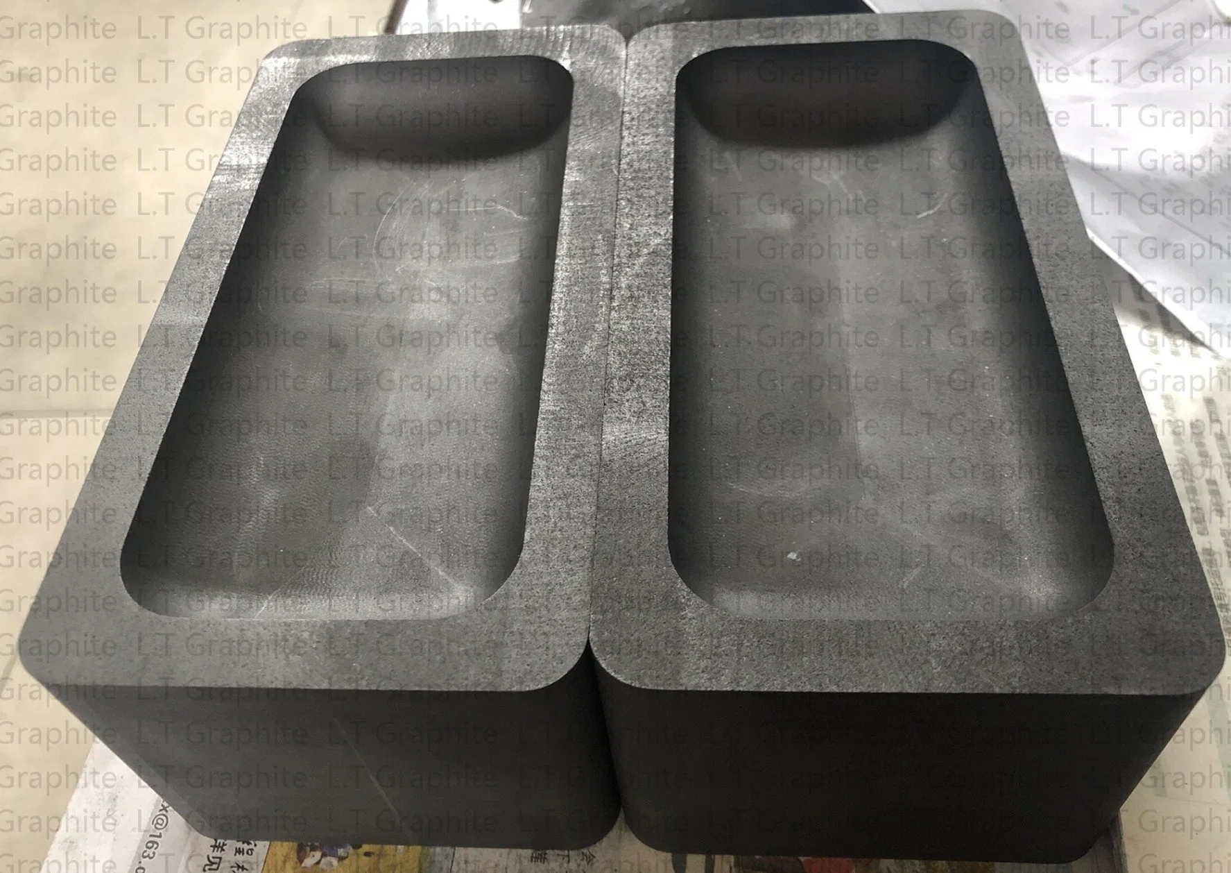 High Temperture Resistance Cooling Graphite Mold Boat