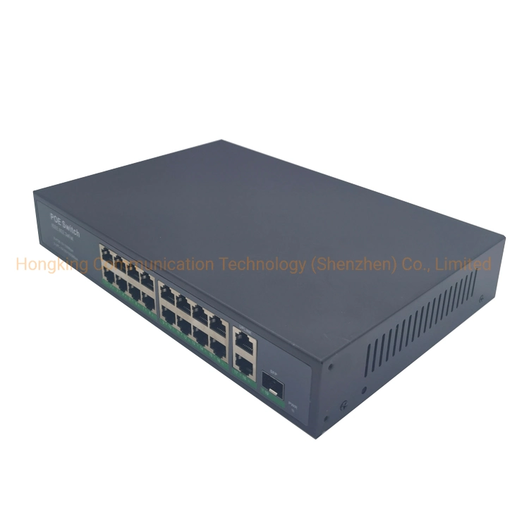 Factory OEM/ODM Poe Switch 4 8 16 24 Port 10/100Mbps Poe Ports