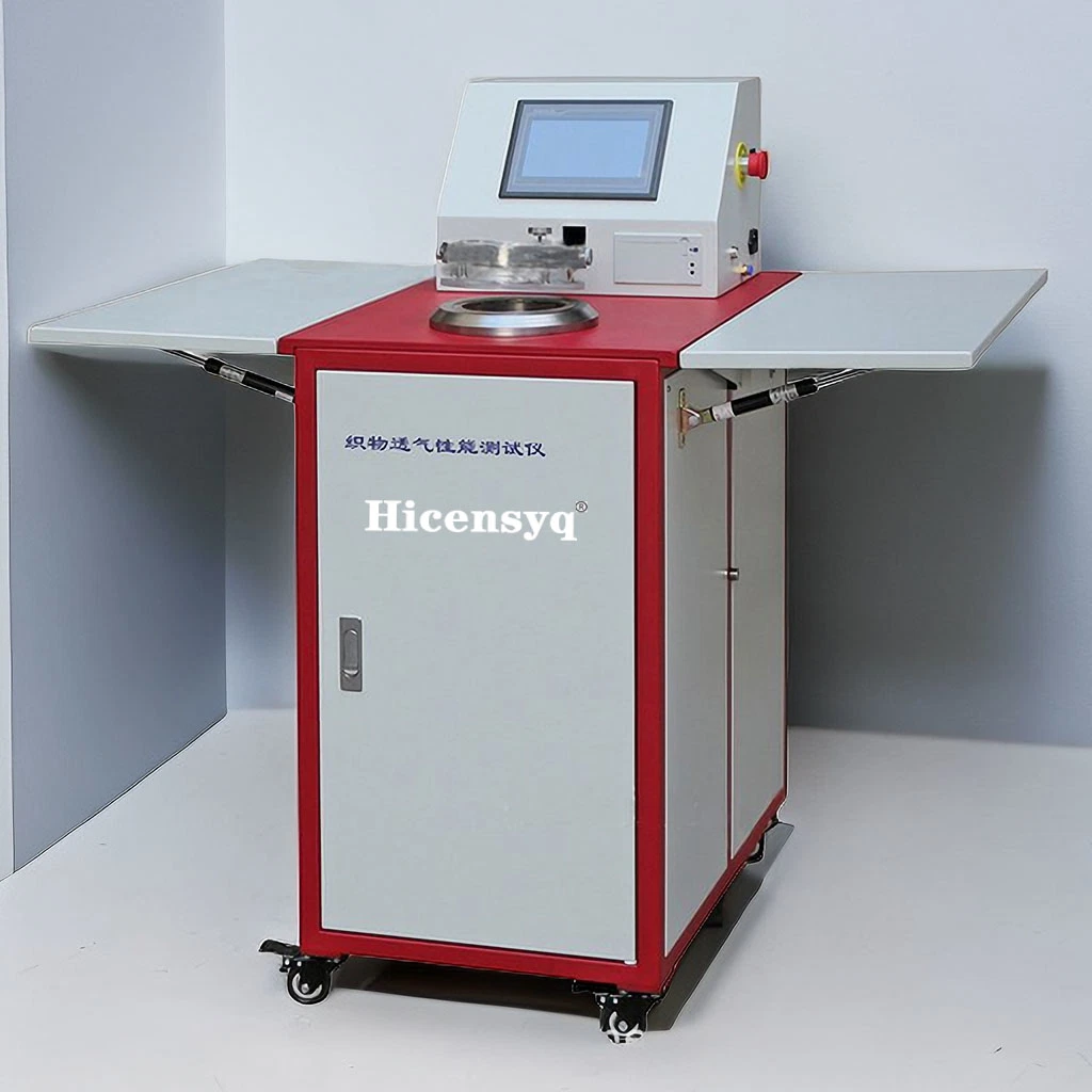 Vollautomatische hochpräzise digitale, nicht gewebte/Papier-/Textil- und Stoffprüfgeräte Luftdurchlässigkeitsmessgerät