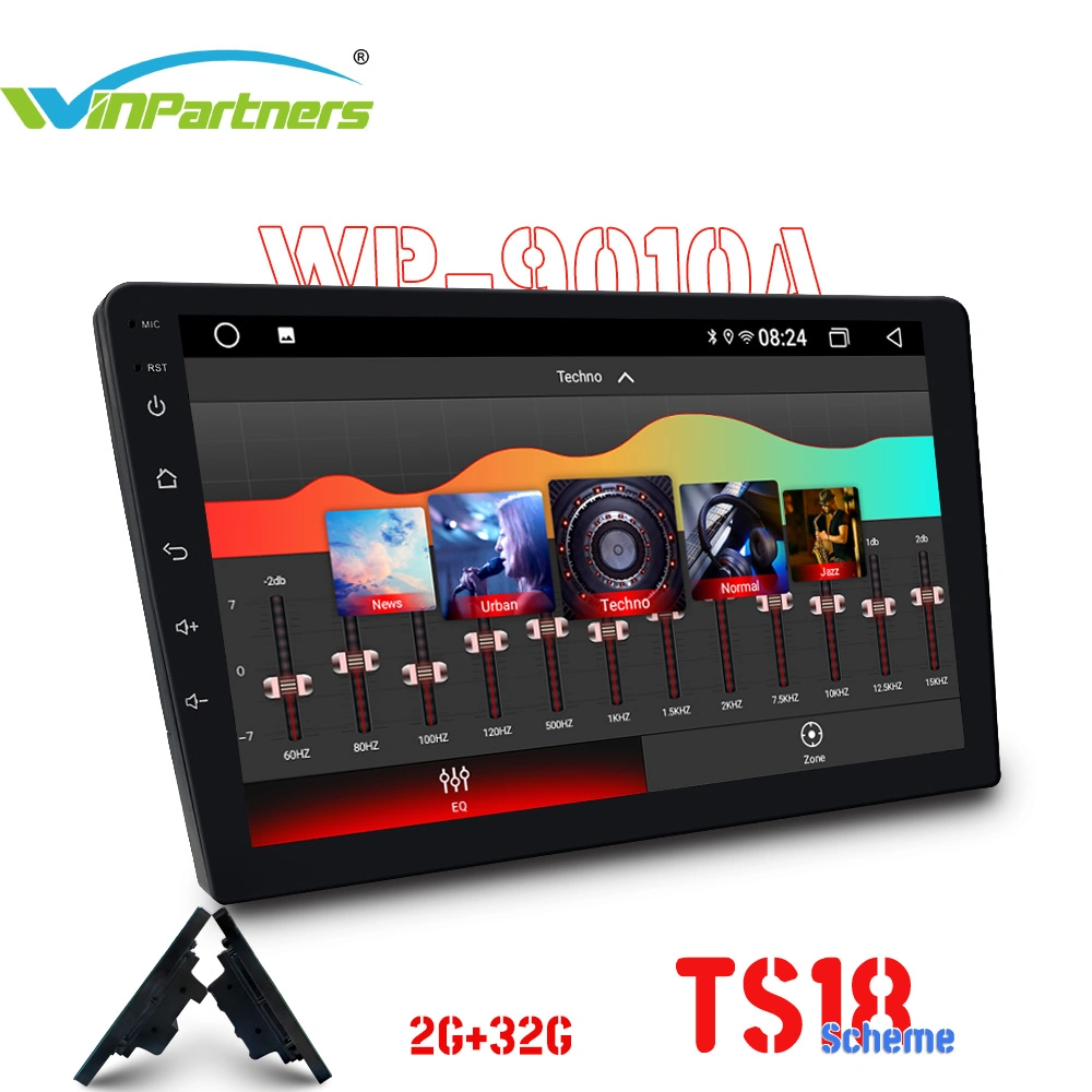 2g+32g 9-Inch All-in-One Machine Android Auto Car Audio MP5 Player GPS WiFi Wp9010A