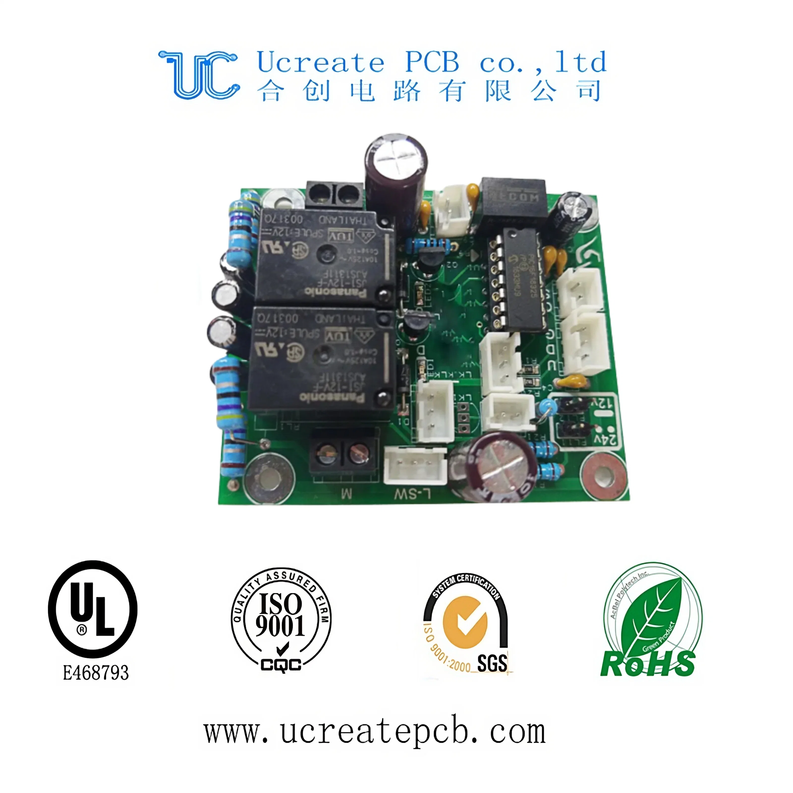 Haute qualité Circuit imprimé flexible rigide PCB Board Rigid-Flex PCB pour l'électronique.