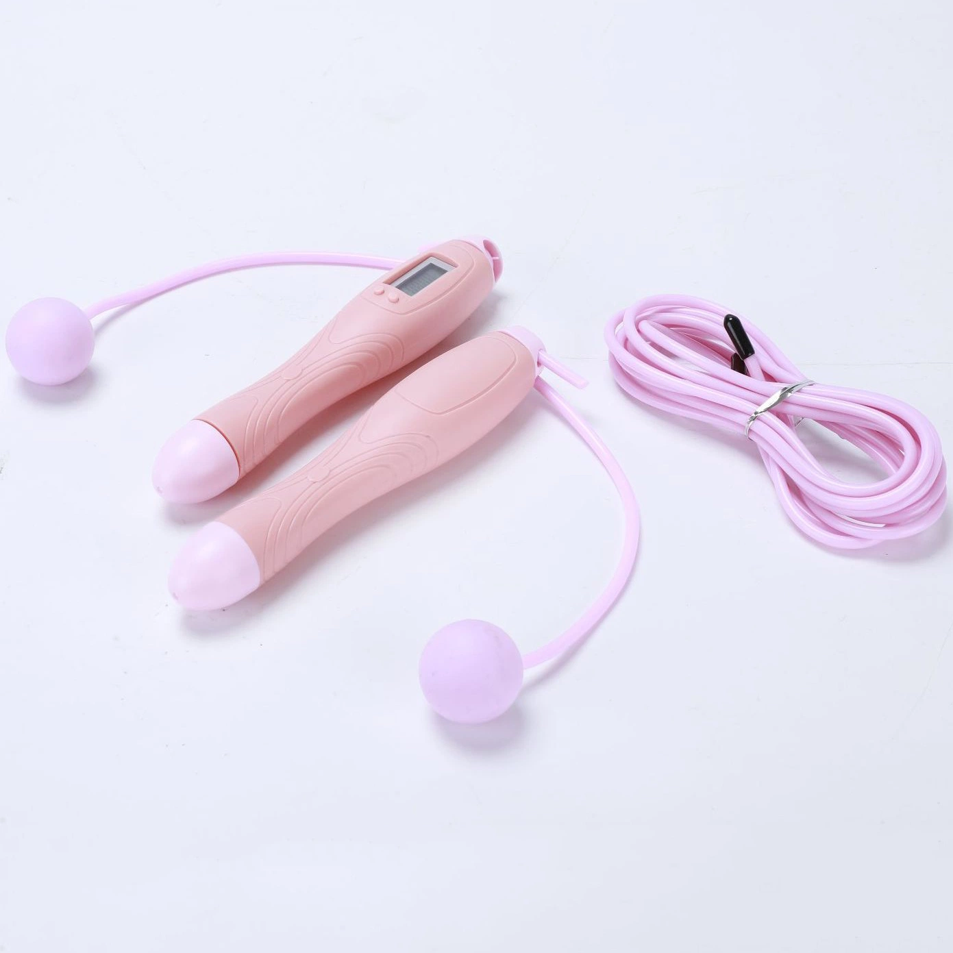 Adjustable Skipping Rope PVC Coated Steel Weighted Jump Rope