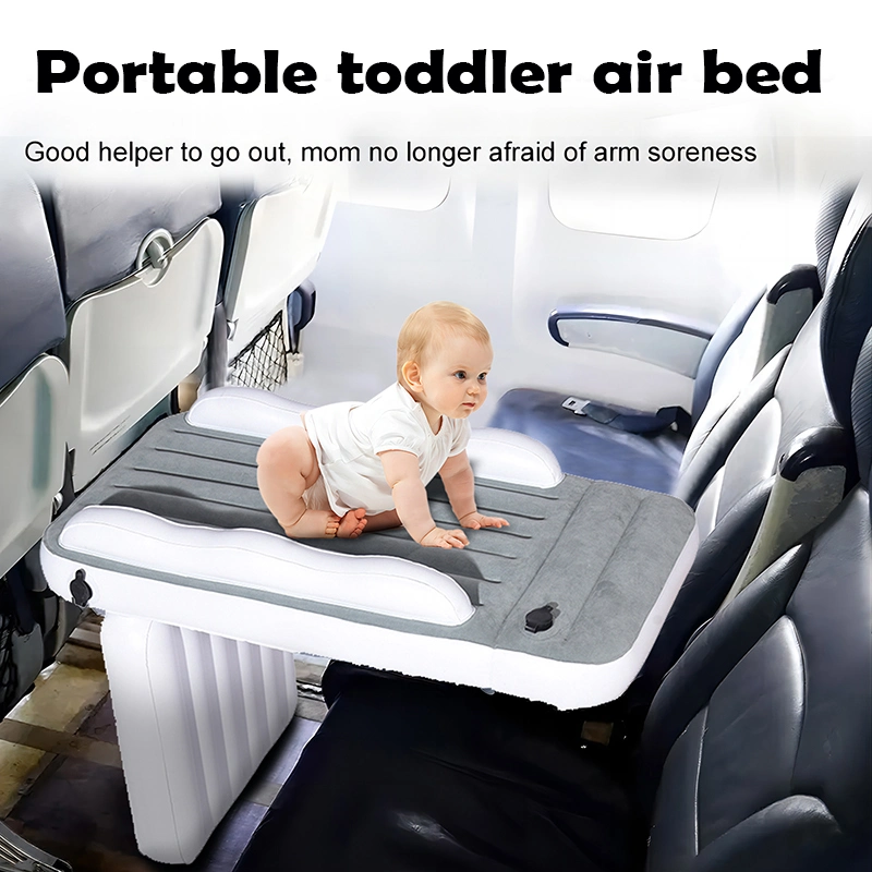 Custom Toddler Air Mattress Inflatable Toddler Travel Bed Airplane Kids Travel Bed