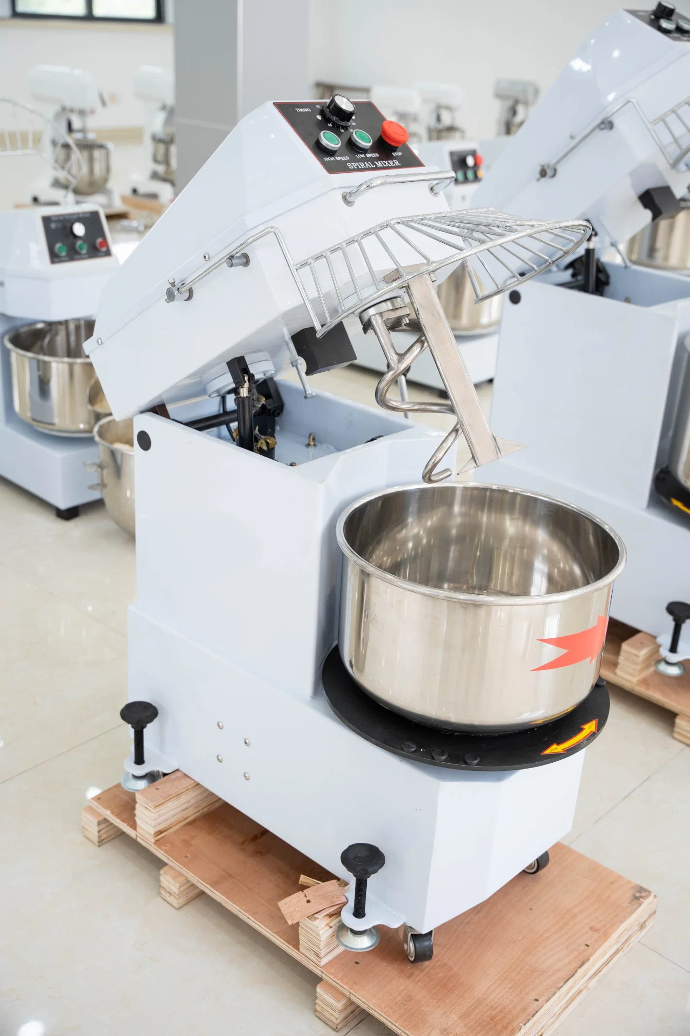 Flour Mixing Pizza Dough Industrial Bread Mixer Prices Sale