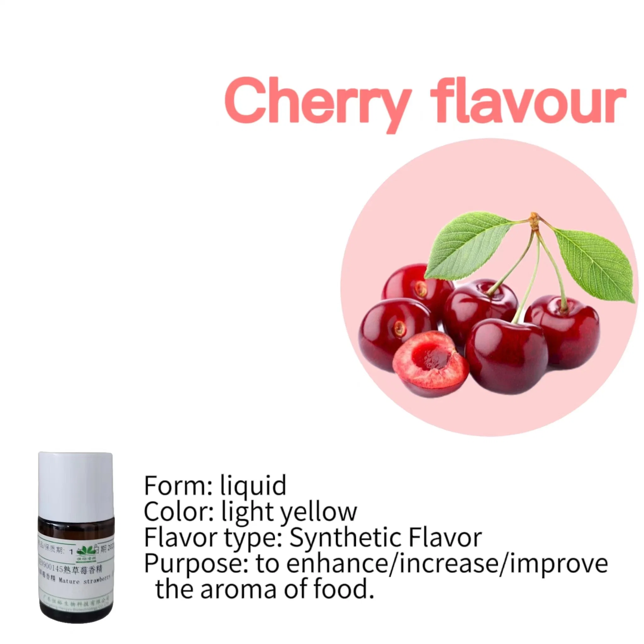 Cherry Flavour, for Filling/Drinks, Food Essence