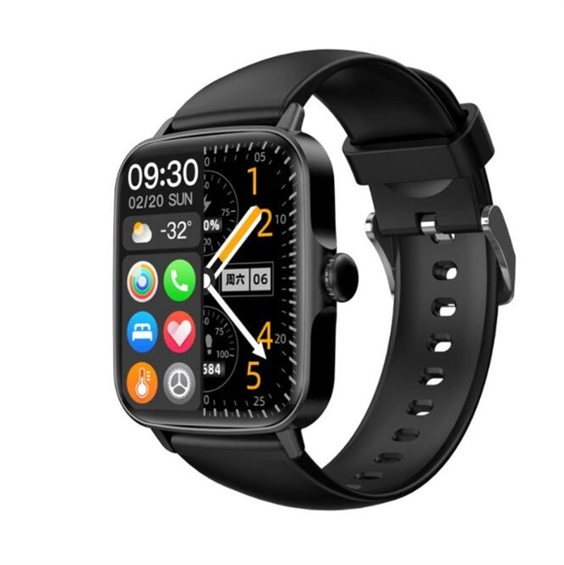 Enew 1,81 pantalla grande recordatorio de información Smartwatch Bluetooth Call Smart Pulsera