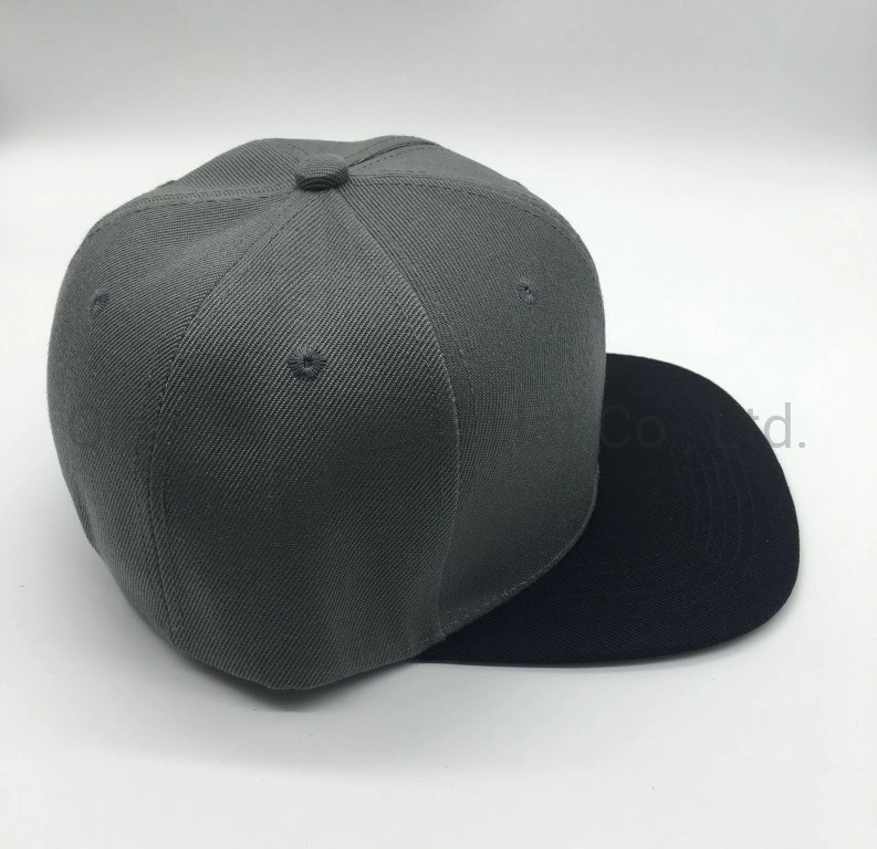 Promotion 6 Panel Structured acrylic Blank Sport Snapback Caps