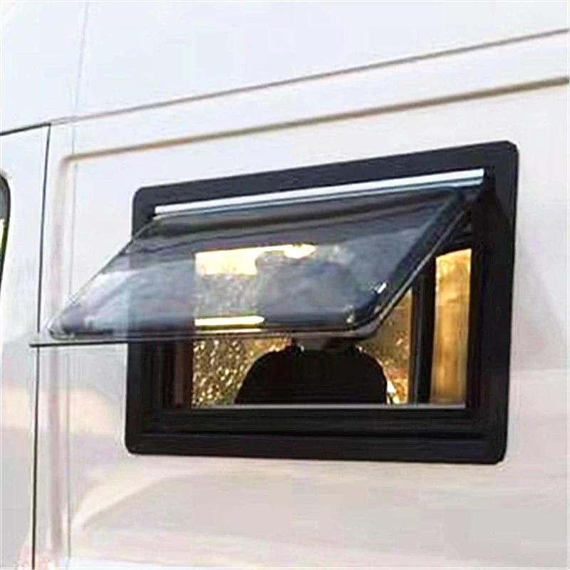 Anhui Maygood Camping Trailer Accessories Cassette Window Side Hinged Window 500*350mm