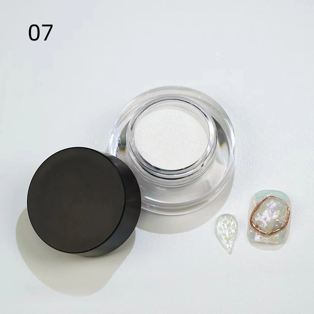 Factory Direct miroir couleur chrome holographique de gros de pigment Nail Art Poudre
