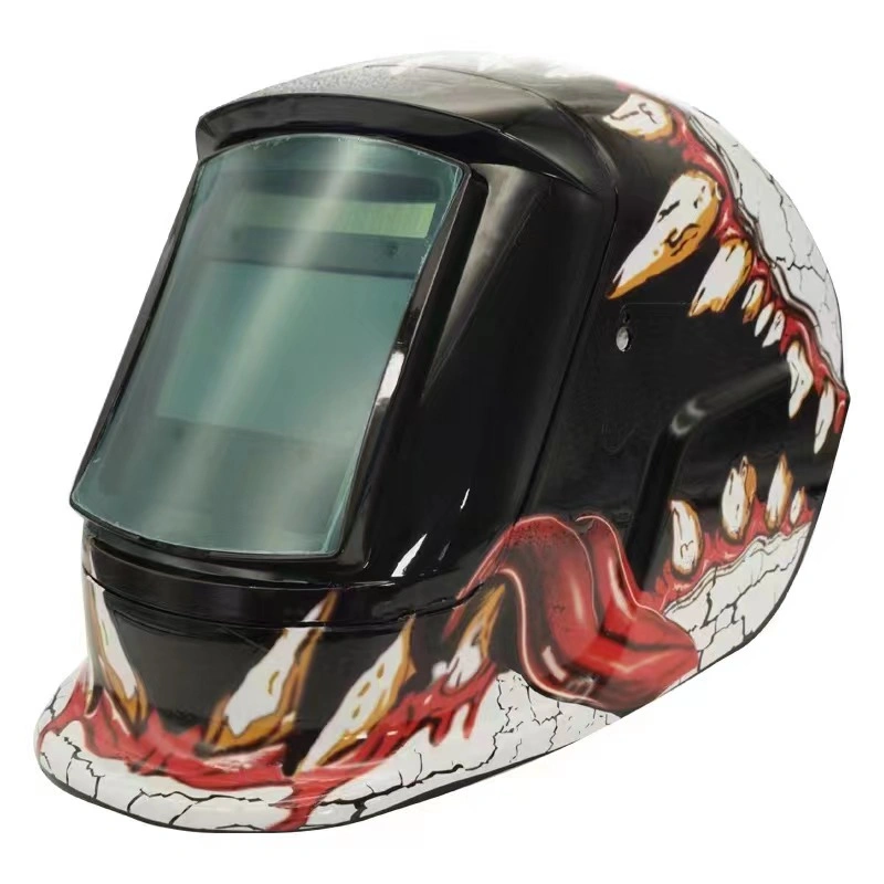 Automatic Big View Auto Darkening Electric Welding Helmet with Headband