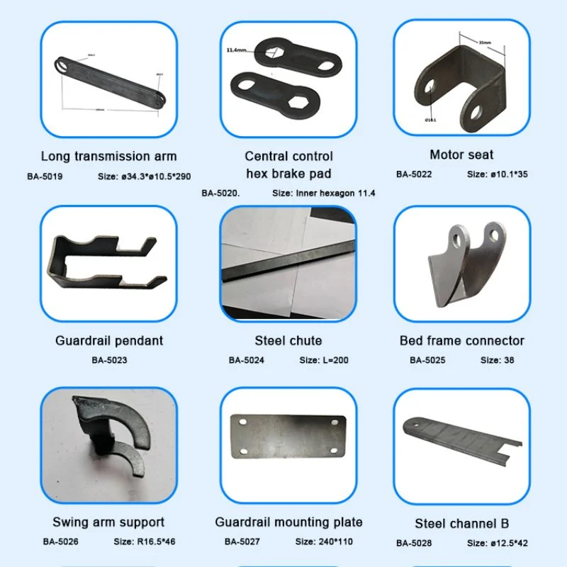 CNC Machining Mobiliario de hospital hardware Cuidado de la cama Panel piezas de soldadura