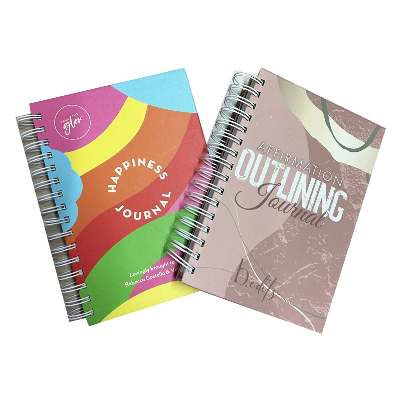 Custom Inner Pages Design 2024 Offset Paper Journal Notebook Printing