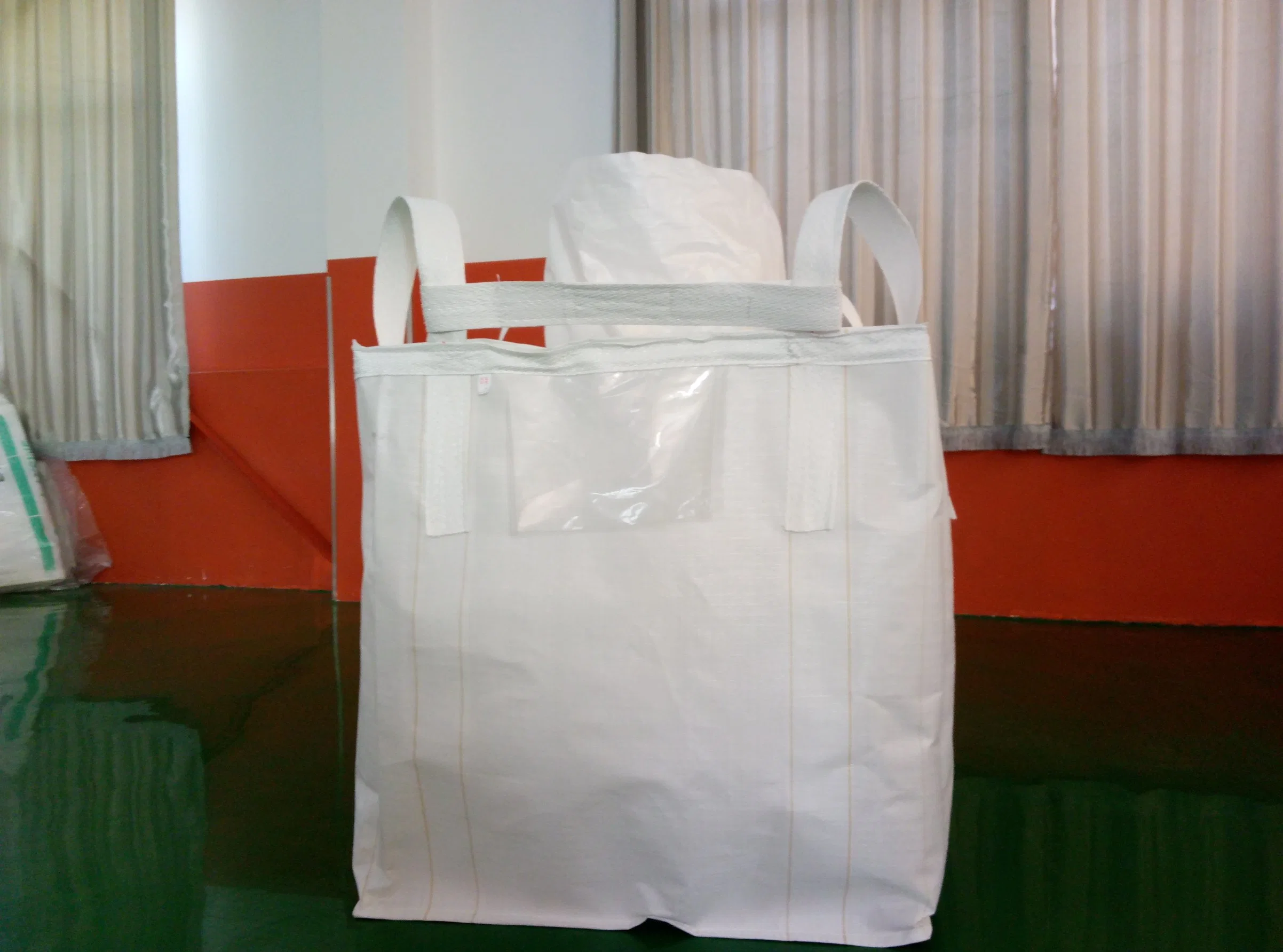 1 Ton PP Woven Bulk Jumbo FIBC Big Bag Dimension with Container Liners