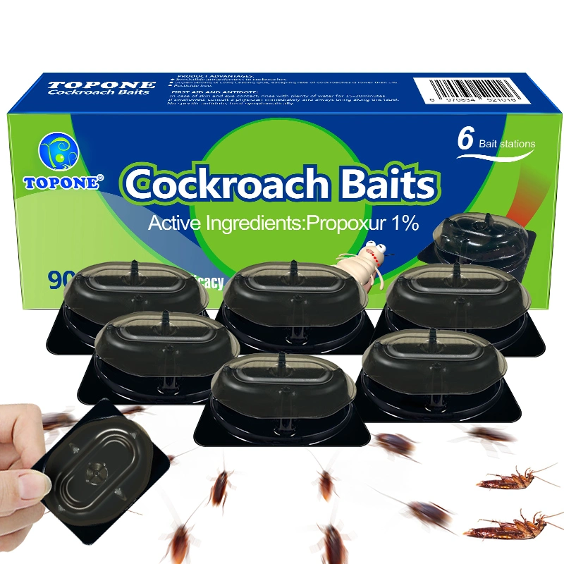 Topone OEM Free Sample Pesticide Chemical Cockroach Killer Cockroach Bait