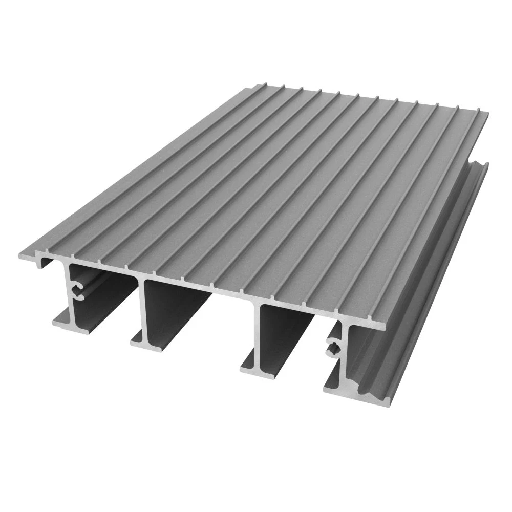 6061 7001 7075 Aluminium Anhänger Boden Lkw Deck Board Dekoration Aluminiumprofil