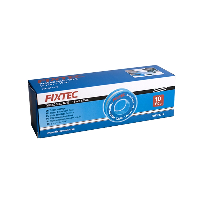 Fixtec PTFE Gewinde Seal Tape Hochwertige Taflon-Band für Wasser-/Gasleitung