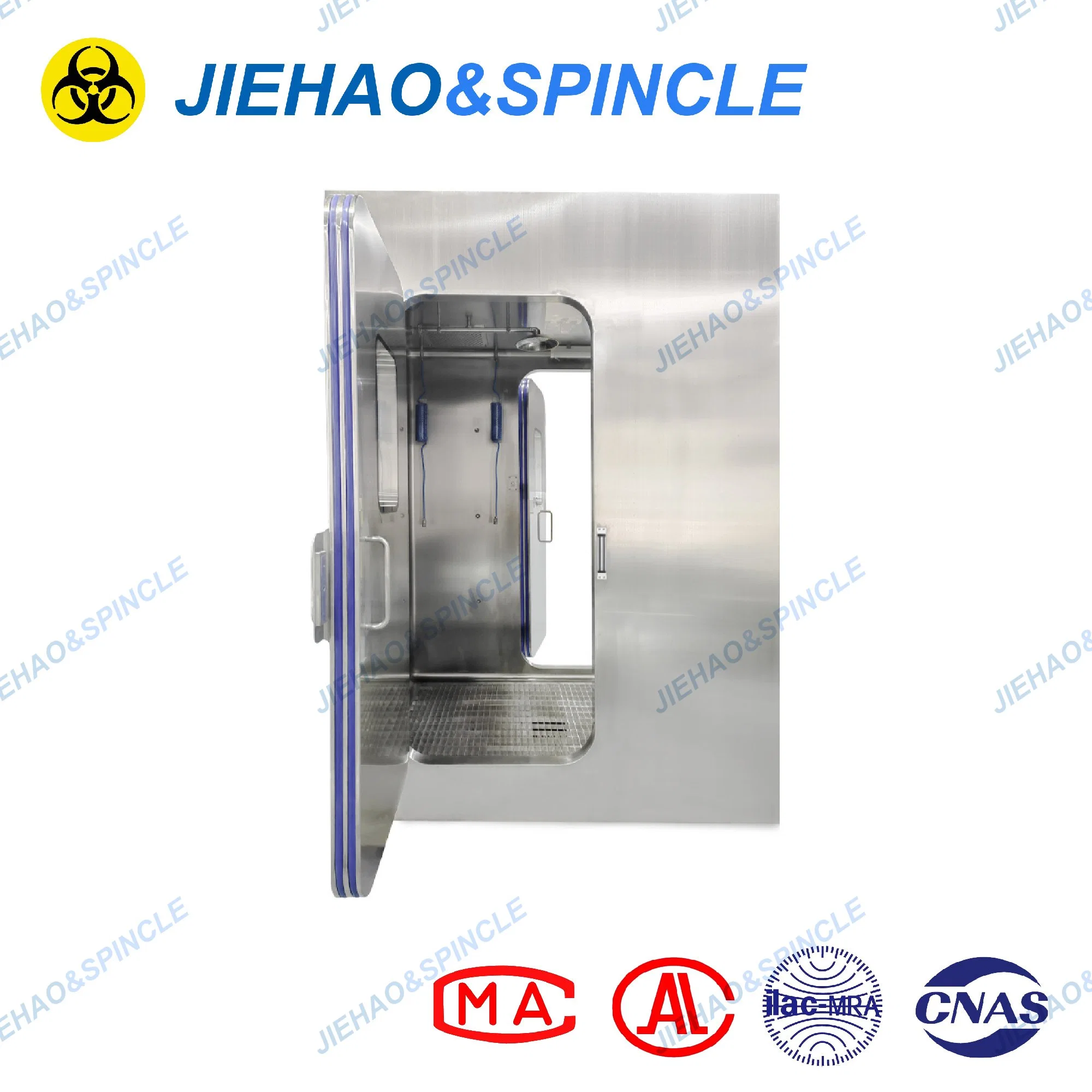 Aço inoxidável Biossegurança Equipamento Duche químico outro chuveiro, chuveiro e acessórios descontaminação Duche Jiehao &amp; Spincle