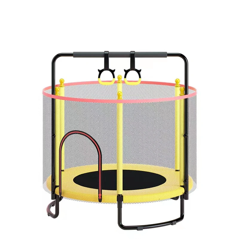 الأطفال Trampoline مع صندوق أمان للأطفال في الهواء الطلق القفز الترامبولين