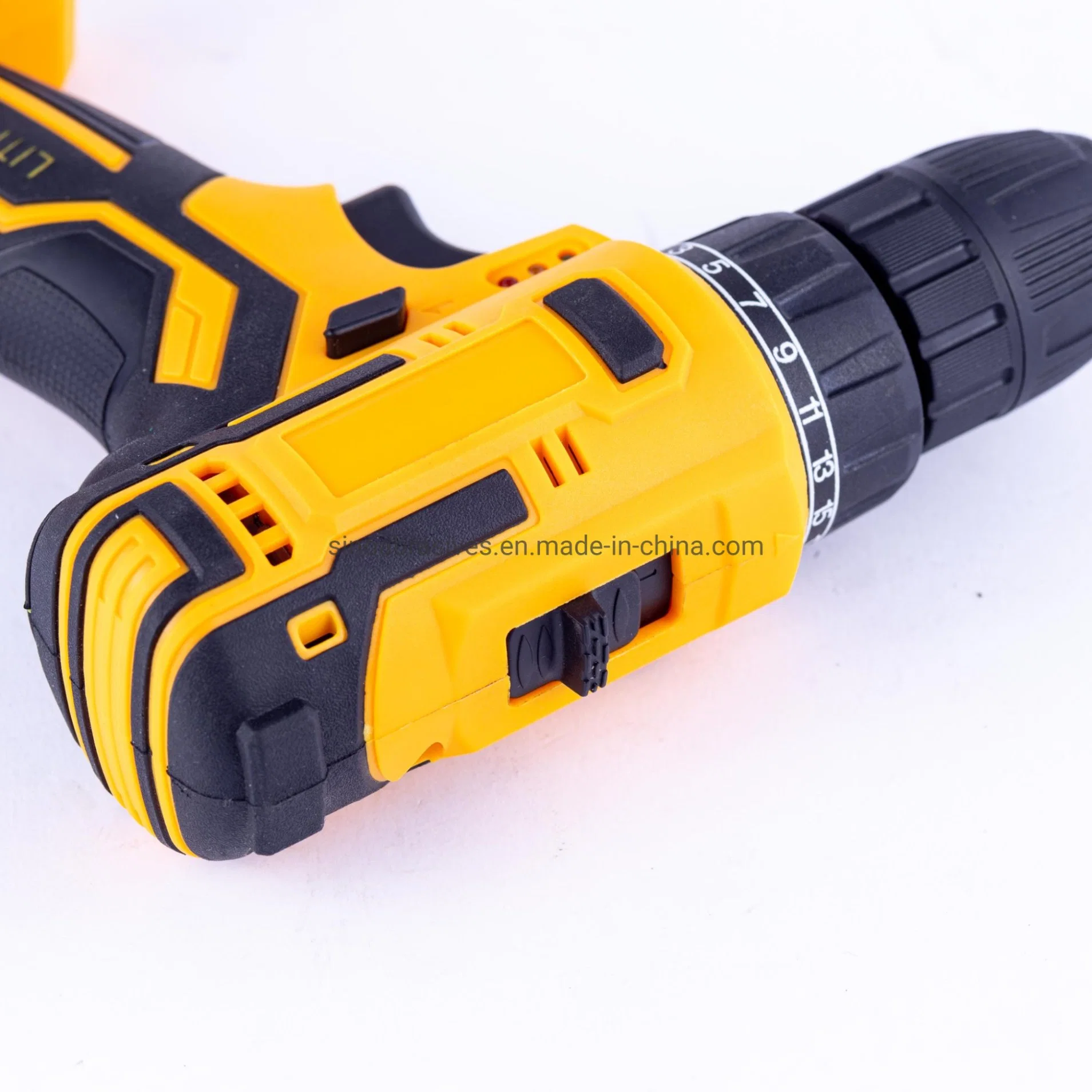 2 Speed Adjustable Cordless Drill with Li-ion Battery for Multiple Function Drilling