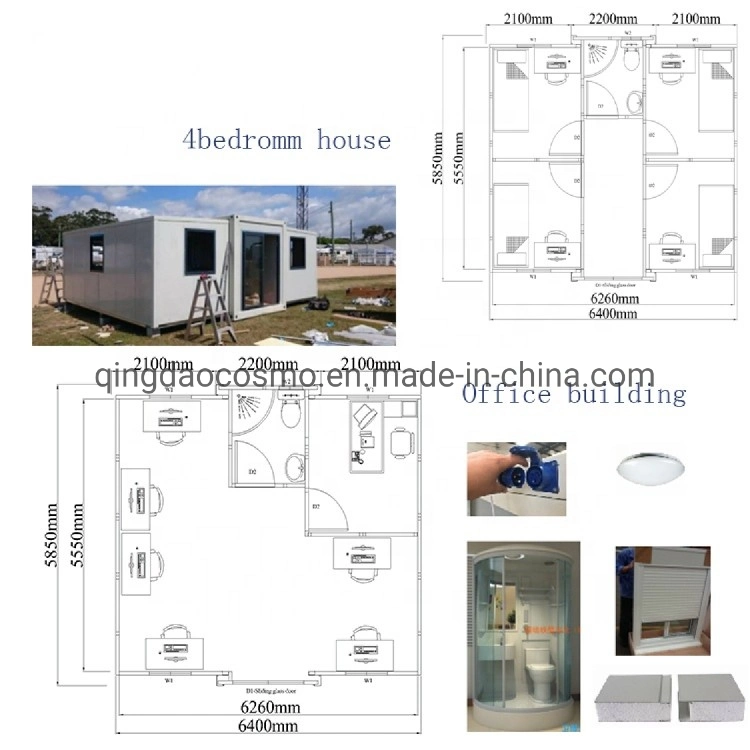 Anti Corrosion Expandable Container House/Modular House/Small House/Tiny House/Prefab House/Container House for Labor Camp/Hotel/Office/Workers Accommodation/a