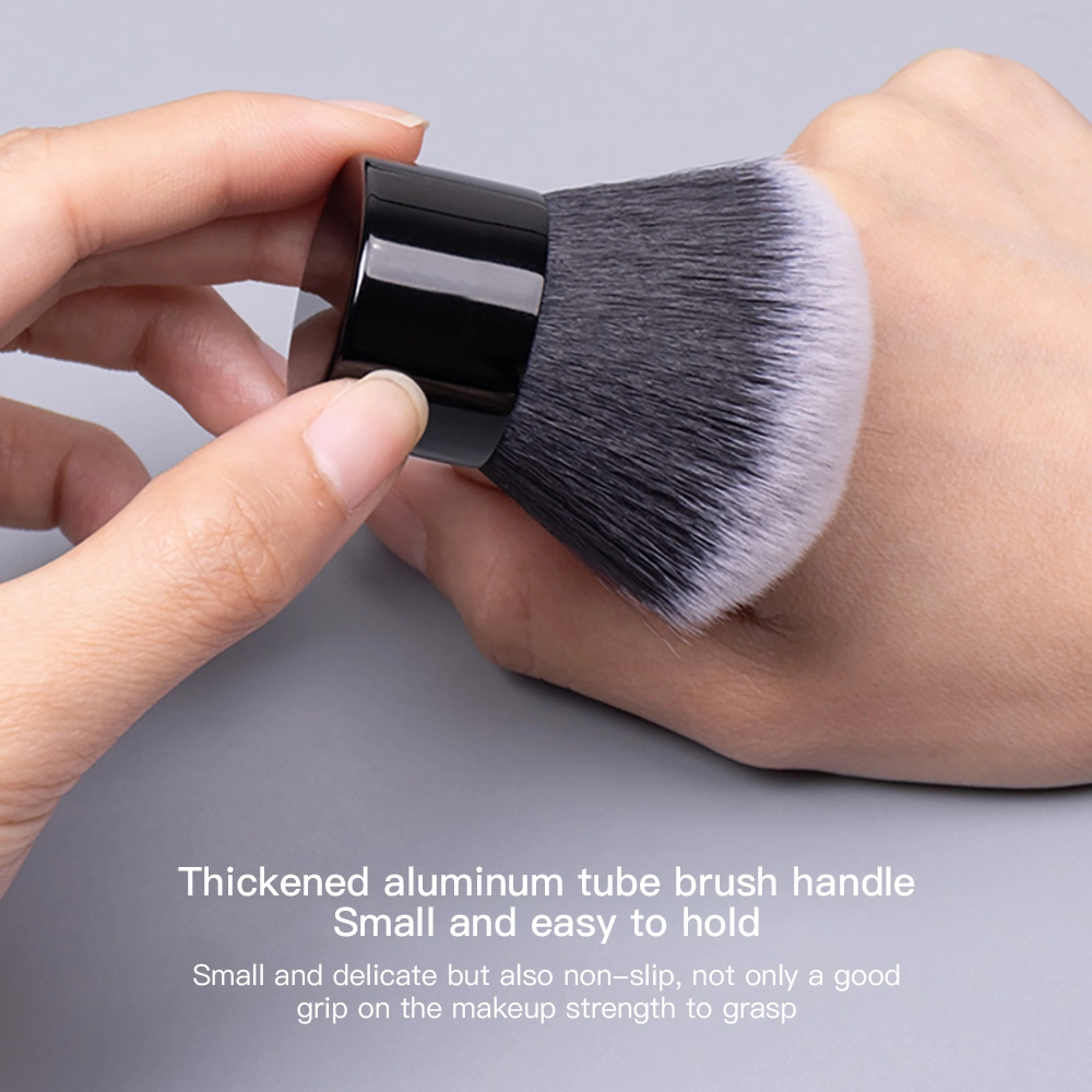 Short Handle Powder brushes Blusher Brush Aluminum Handle 1PCS Beauty Tool