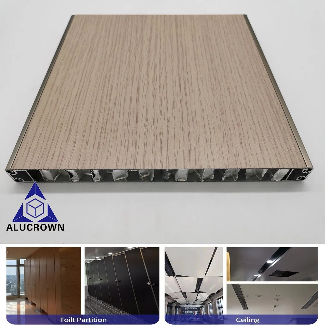 Marine HPL Laminated Aluminum Honeycomb Composite Sandwich Pane