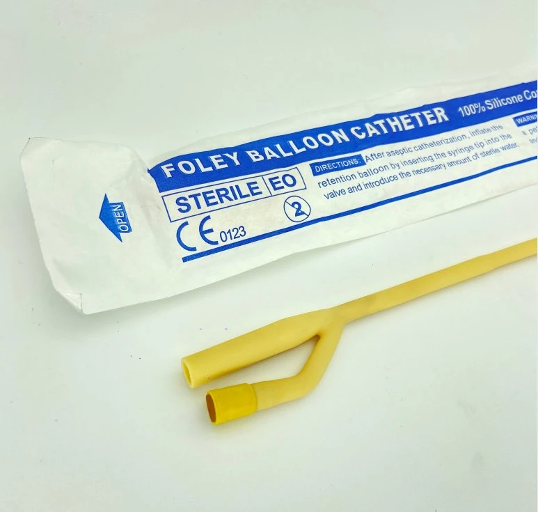 Suministro médico Latex Foley catéter