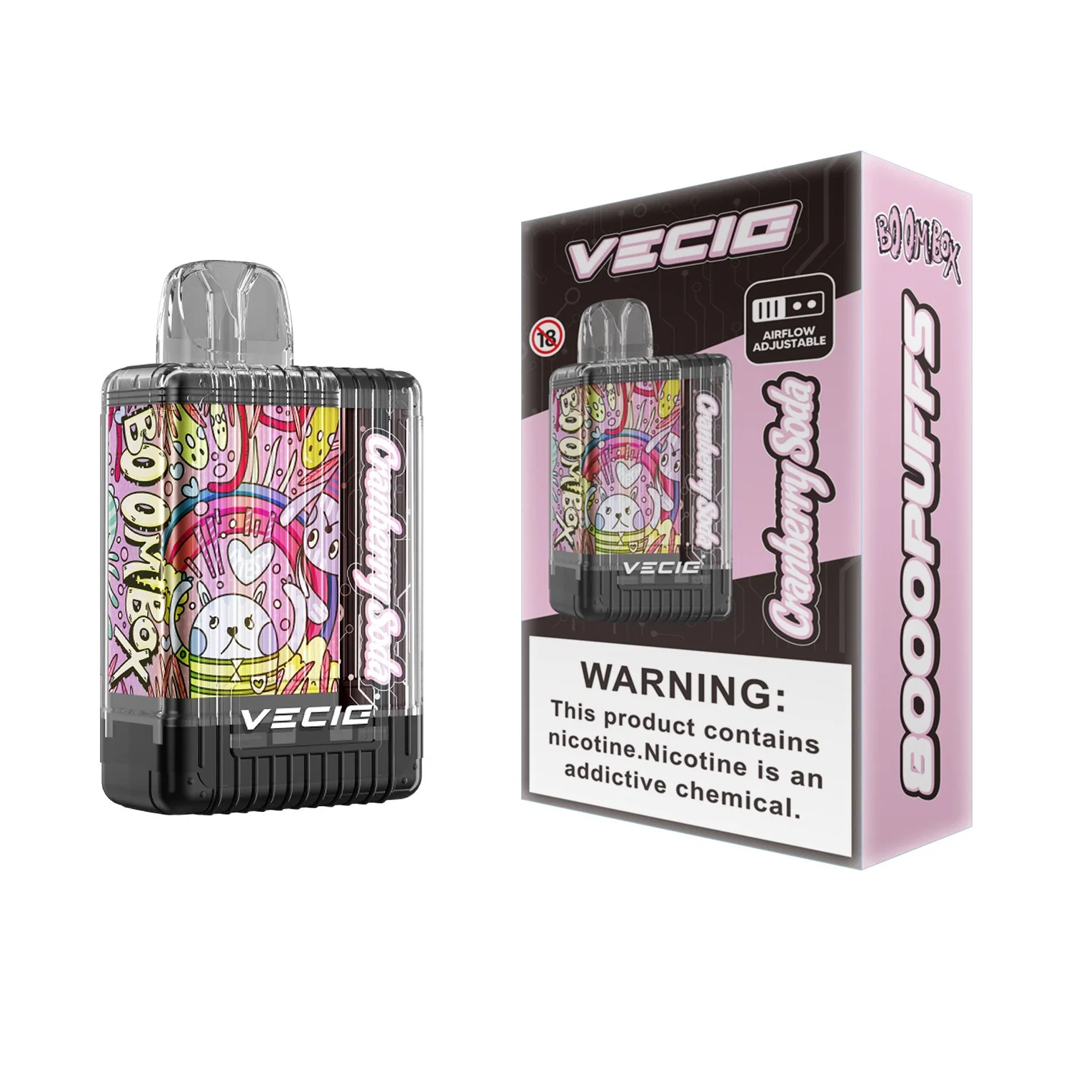 Vecig OEM Box Series Lost Elf Pyne Juice Orion Bar 7500 одноразовый бумбокс Vape Pod 8000 8500 9500 10000