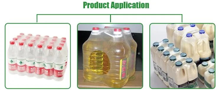 Embalagem de embalagem de plástico de película de PE/embalagem de embalagem de shirking de garrafas/vidro Embalagem de garrafas Máquina