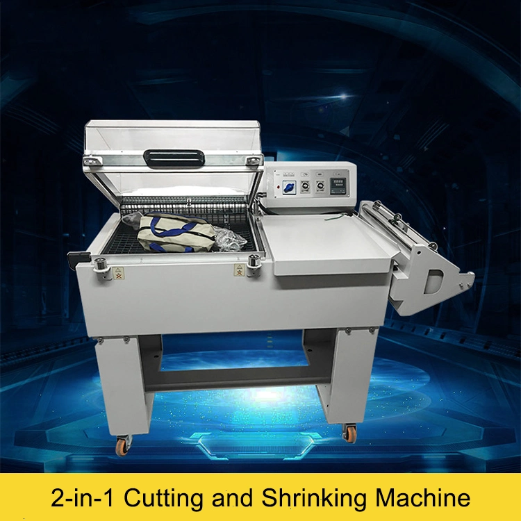 Automatic Gift Box Heat Shrink Plus Sealing Cutting Machine Heat Shrink Packaging Machine Heat Shrinking Film Packing Machine