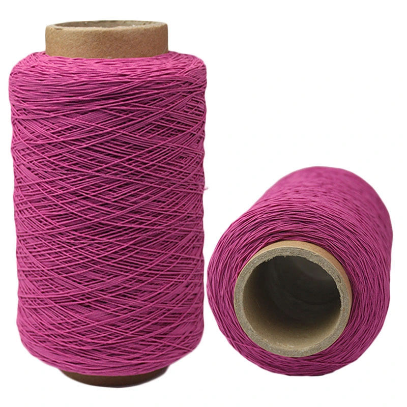 Rubber Covered Nylon Elastic Latex Thread for Gloves Socks