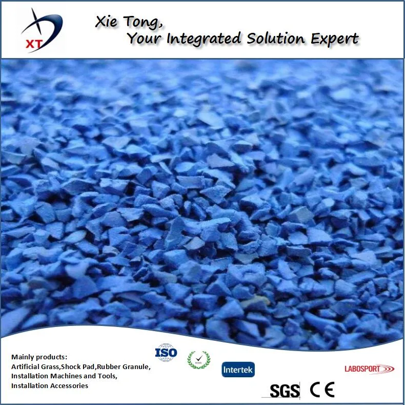 High quality/High cost performance  UV Resistance EPDM Rubber Granules for Kindergarten