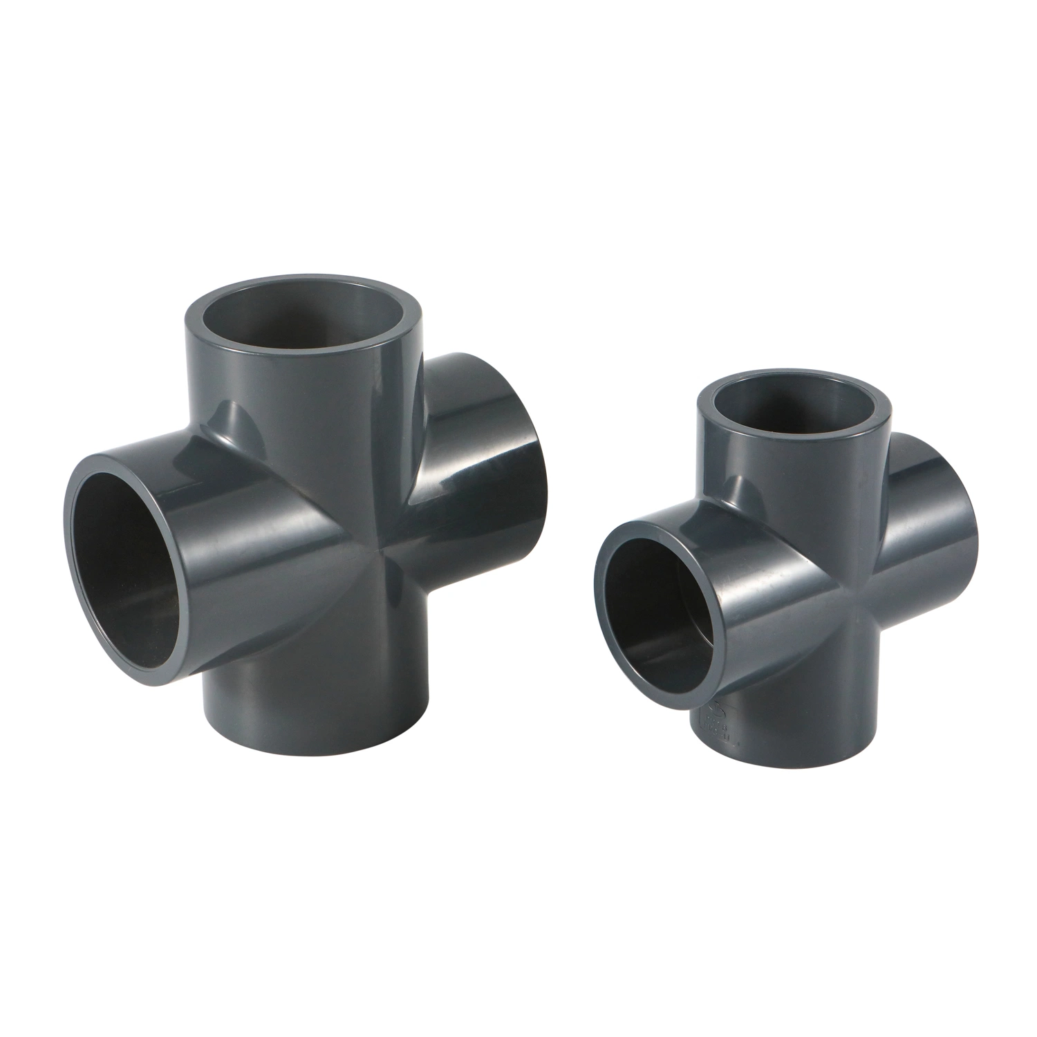 High quality/High cost performance PVC Pipe Fittings-Pn10 Standard Plastic Pipe Fitting Equal Cross for Water Supply