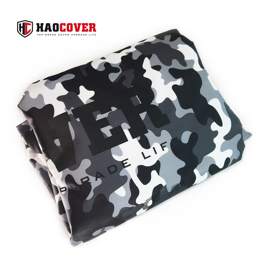 Full Camouflage Print Motorcycle Body Covers Soft Fleece Inner Bike Cover Waterproof