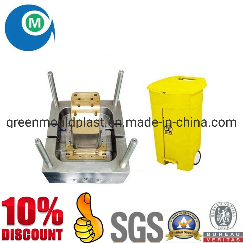 OEM New Vision House Use Injection Plastic Trash Bin Mould