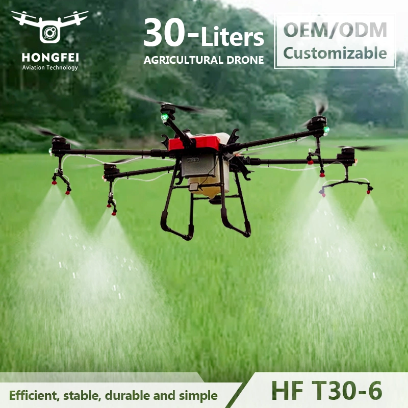 Precio De Fumigacion Dron PARA Fumigar Pulverizador 30L Spraying Uav OEM Agricultural Farm Sprayer Pesticide Drone for Agriculture with Fertilizer Sow Spreader