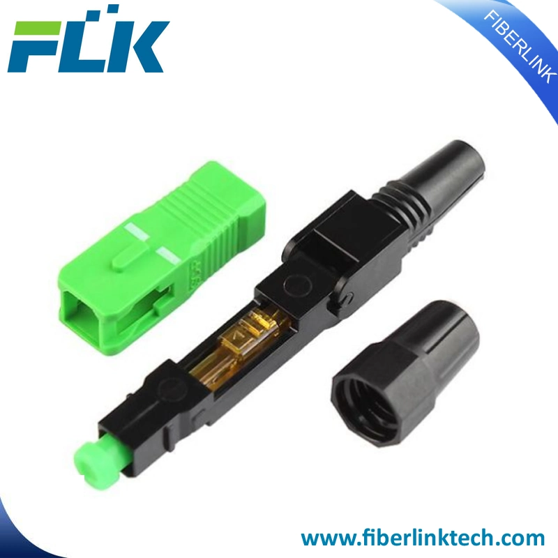 FTTH/FTTX Sc/APC Fiber/Fibre Optic/Optical Quick Field Assembly Fast Connector