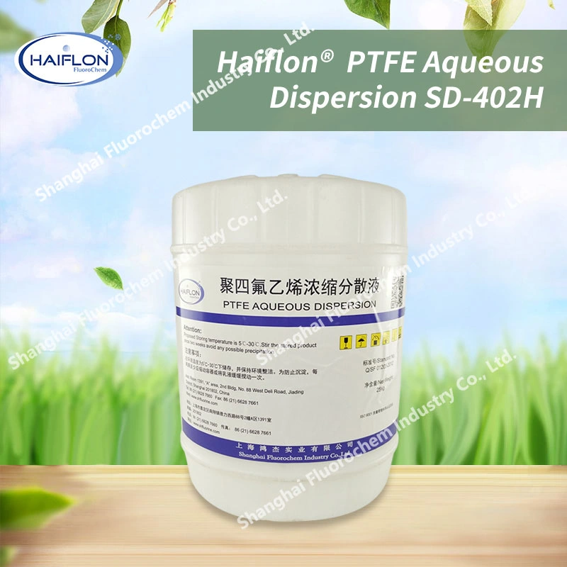 Polvo de polvo de PTFE adhesivo de PTFE Daikin D210c solución de dispersión 60% Batería de litio