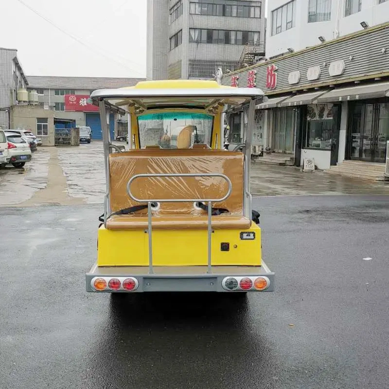 40km/H Low Speed Electric Sightseeing Car Mini School Bus