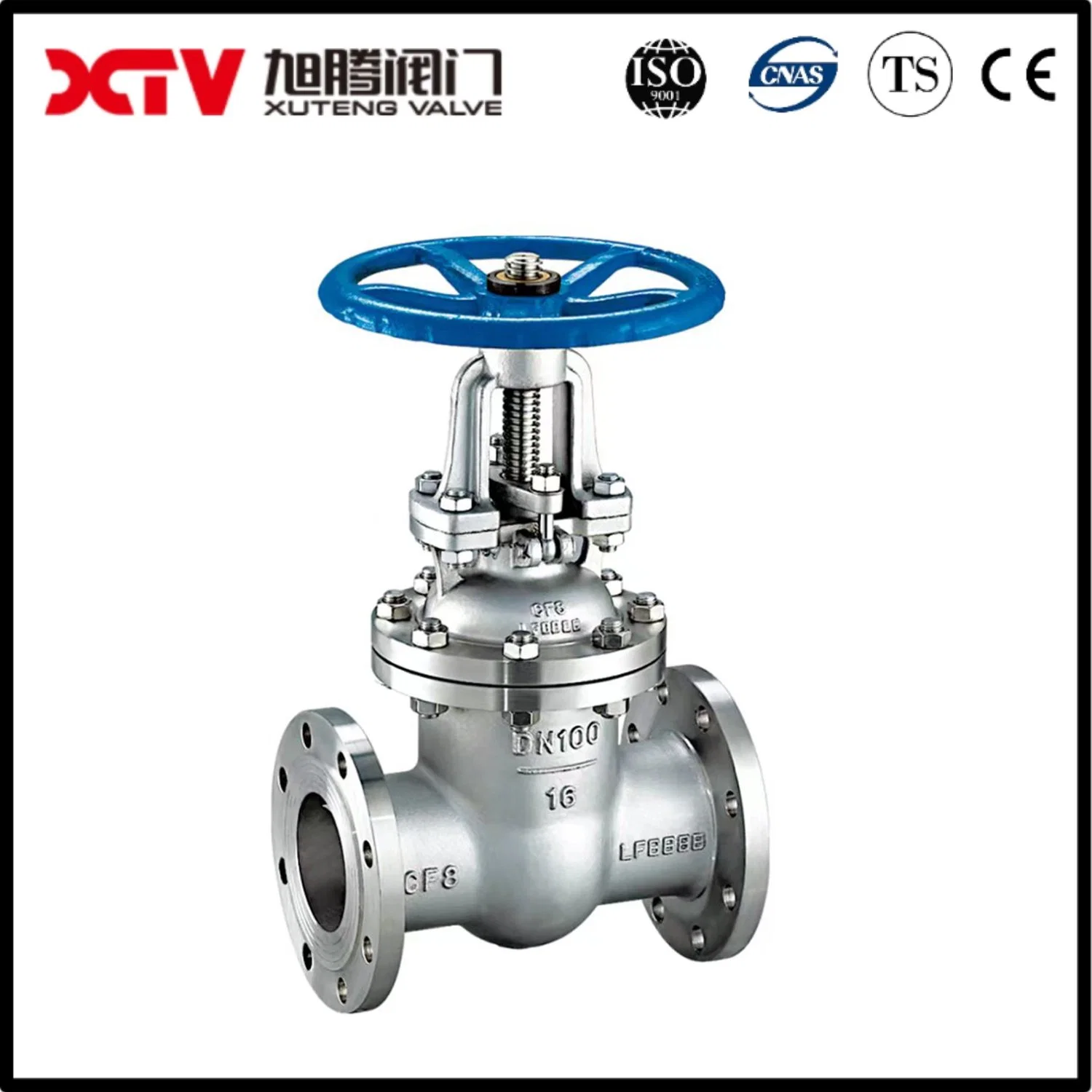 API Stainless Steel Flanged Rising Stem Gate Valve