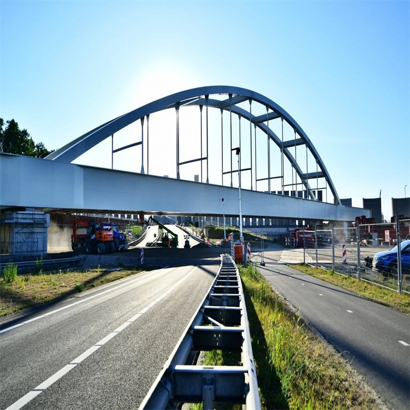 Brückenkonstruktion geschweißt Edelstahl / galvanisiert / warmgewalzt Kohlenstoffstahl I H-Träger