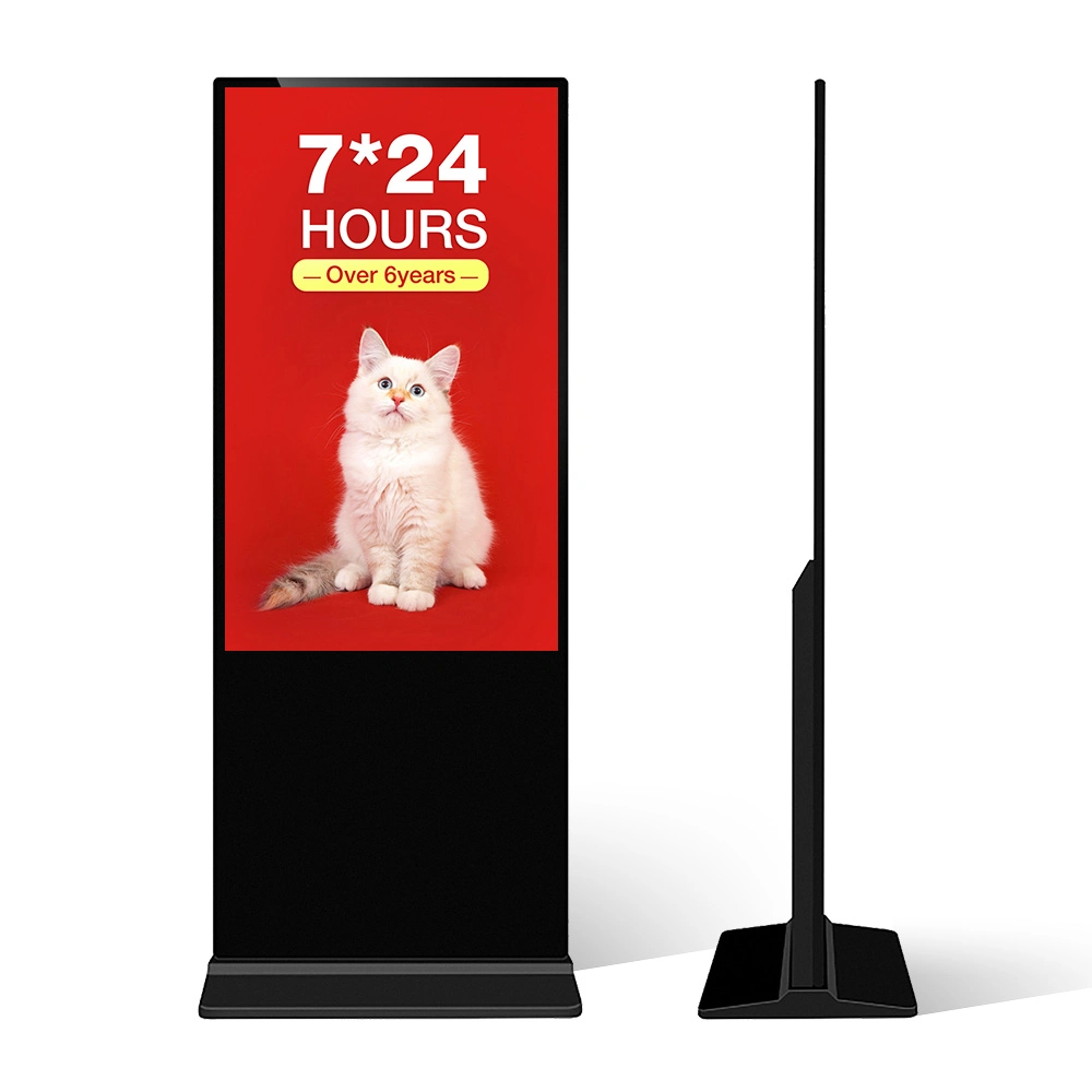 Smart Screen Information Kiosk Supplier 43 Inch Free Standing Advertising Display